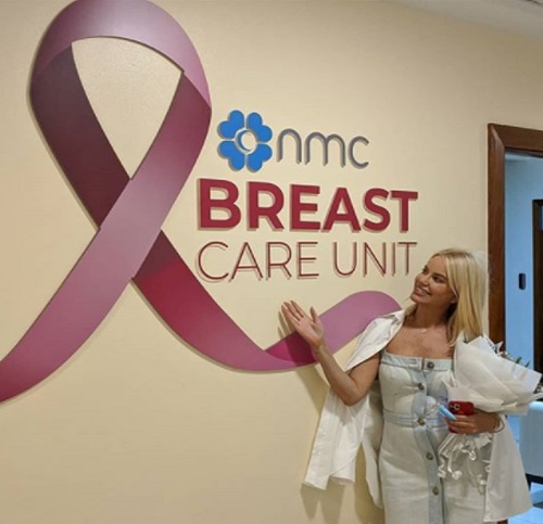 Ms. Caroline Stanbury graced NMC Breast Care Unit & CosmeSurge