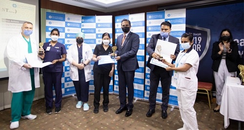 NMC Royal Hospital Sharjah conducted an award Ceremony for the “Safety @ Workplace Challenge – 2021 01