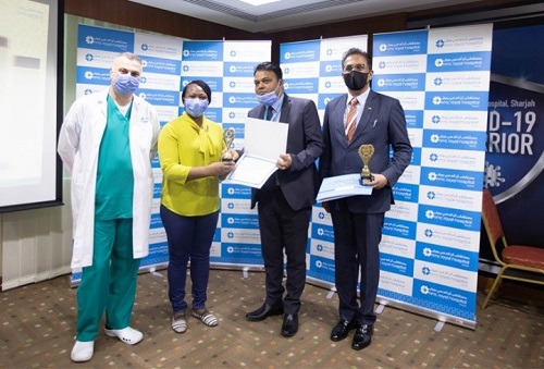 NMC Royal Hospital Sharjah conducted an award Ceremony for the “Safety @ Workplace Challenge – 2021 03
