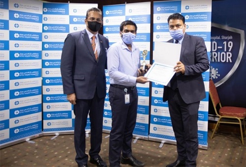 NMC Royal Hospital Sharjah conducted an award Ceremony for the “Safety @ Workplace Challenge – 2021 04