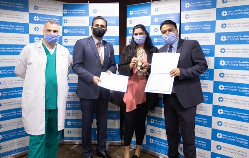 NMC Royal Hospital Sharjah conducted an award Ceremony for the “Safety @ Workplace Challenge – 2021 09