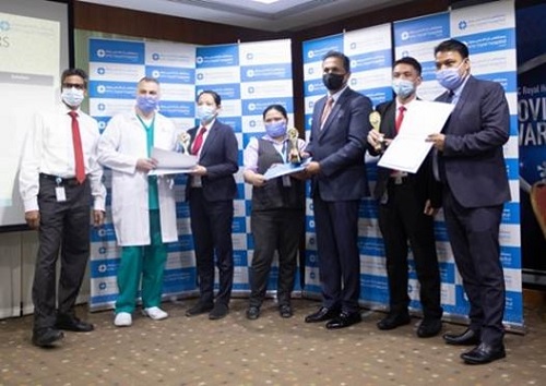 NMC Royal Hospital Sharjah conducted an award Ceremony for the “Safety @ Workplace Challenge – 2021 11