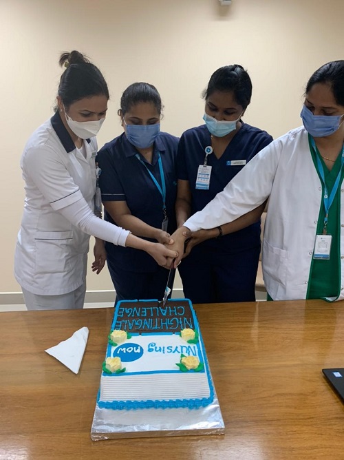 NMC Royal Hospital, Sharjah organized a victory event – “Celebrating our leadership journey” at the Nightingale Challenge on 15th June 2021 03