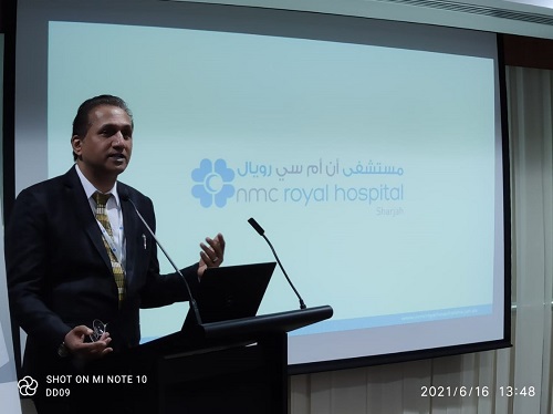 NMC Royal Hospital, Sharjah organized a Meet & Greet event for the Dr. Piyush Somani, HOD & Specialist, Gastroenterology & Dr. Akhilesh Sapra, Specialist, Gastrointestinal Surgery on 16th June 2021 01