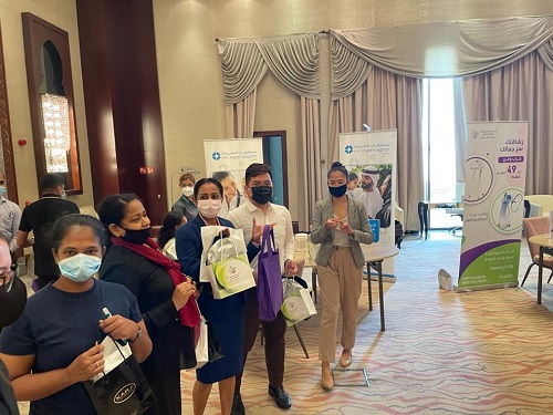 NMC Royal Hospital, Sharjah conducted a health screening campaign at Saray Ajman Hotel on 9th Jun 2021. 04