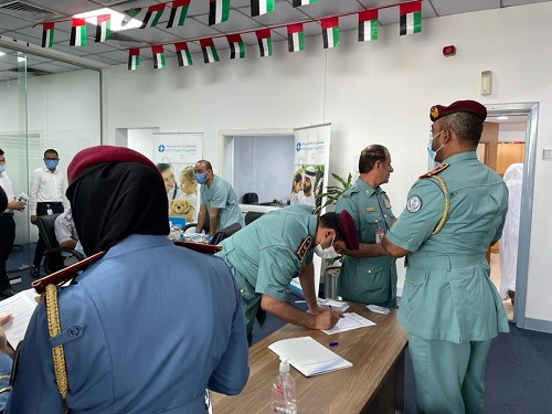 NMC Royal Hospital, Sharjah conducted a health screening campaign at Sharjah Airport Police Department 02