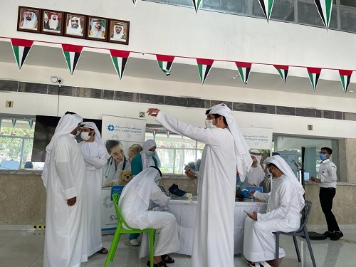 NMC Royal Hospital, Sharjah conducted a health screening campaign at the Sharjah Police - CID department - 03