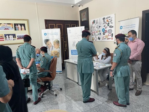 NMC Royal Hospital, Sharjah conducted a health screening campaign at Sharjah Police HR & Finance Departments - 02