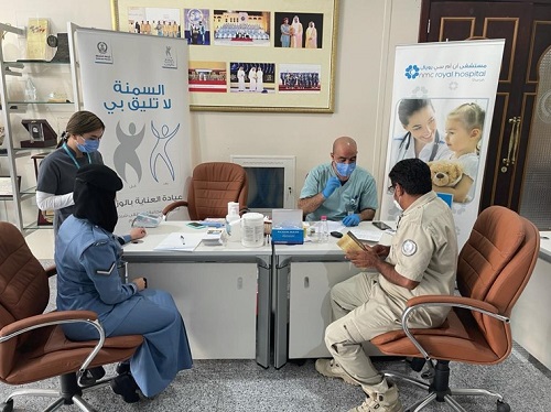 NMC Royal Hospital, Sharjah conducted a health screening campaign at Sharjah Police HR & Finance Departments - 04