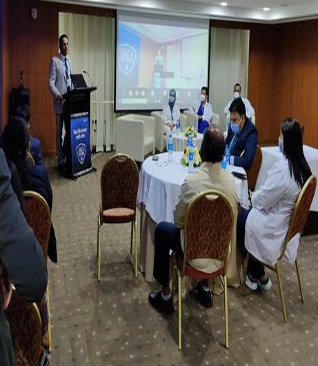 NMC Royal Hospital, Sharjah applauded the clinical & non-clinical “COVID Heroes” in the ‘One year with COVID-19 @ NMCRHS’ get together 02