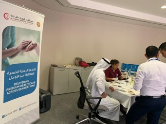 NMC Royal Hospital Sharjah conducted health screening awareness event at Wasit Police Station, Sharjah