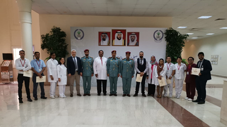 NMC Royal Hospital conducts Health Screening event at Police Science Academy Sharjah