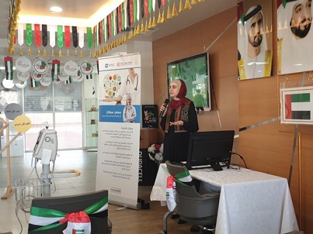 health talk at Al Qarayen School