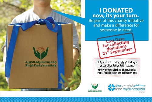 charity international organized a charity drive from 5th – 21st september to support the needy
