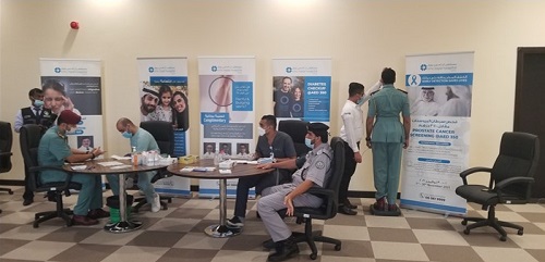 nmc conducted health screening at al dhaid police sharjah 001