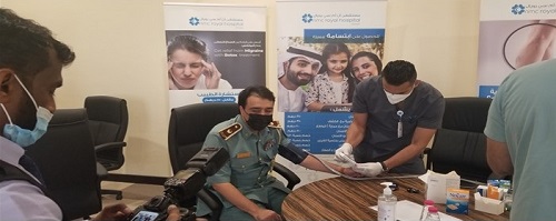nmc conducted health screening at al dhaid police sharjah 002