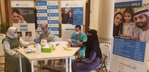 nmc conducted health screening at the al qasimi university on 15th november 2021 - 002