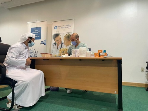 nmc organized a health screening campaign at the sharjah traffic department on the 26th and 28th september 2021 001