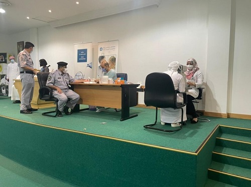 nmc organized a health screening campaign at the sharjah traffic department on the 26th and 28th september 2021 002