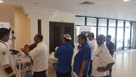 Health Screening at Souq Al Jubail