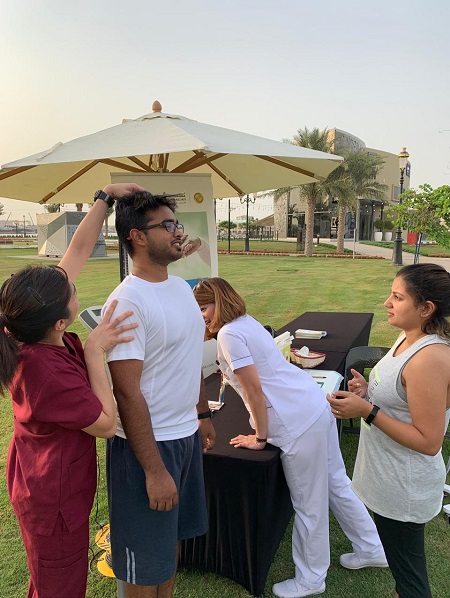 NMC Royal Hospital conducted health screening event at Flag Island, Sharjah in collaboration with SHUROOQ organization on Monday, 21st May 2019 - 02