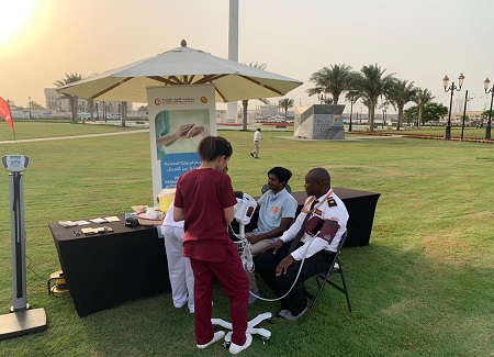 NMC Royal Hospital conducted health screening event at Flag Island, Sharjah in collaboration with SHUROOQ organization on Monday, 21st May 2019 - 03