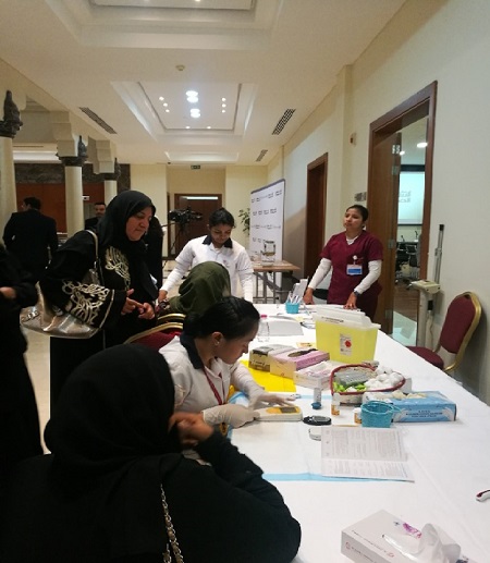 NMC Royal Hospital Sharjah conducted a Health Screening event in Supreme Council For Family Affairs 02