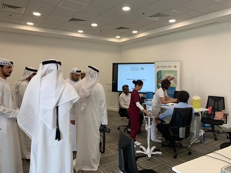 NMC Royal Hospital Sharjah conducted health screening event at Sharjah Prevention and Health Authority on 11th June 2019 - 02