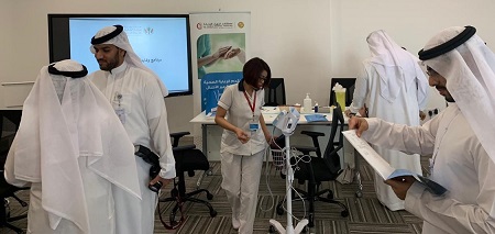 NMC Royal Hospital Sharjah conducted health screening event at Sharjah Prevention and Health Authority on 11th June 2019 - 03