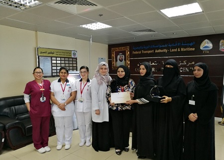 NMC Royal Hospital Sharjah participated in the Health program name (Sahtak Tahmona) conducted by Federal Transport Authority-Land & Maritime 02
