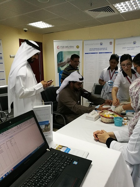 NMC Royal Hospital Sharjah participated in the Health program name (Sahtak Tahmona) conducted by Federal Transport Authority-Land & Maritime 03