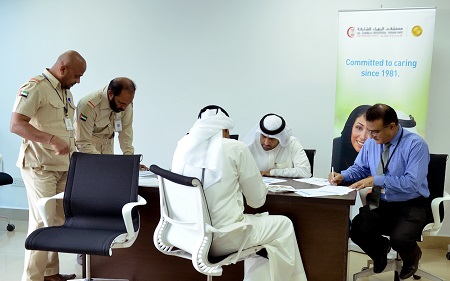 Osteoporosis campaign at Sharjah Airport Free Zone Authority