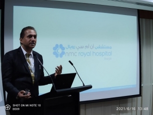 NMC Royal Hospital, Sharjah organized a Meet & Greet event for the Dr. Piyush Somani, HOD & Specialist, Gastroenterology & Dr. Akhilesh Sapra, Specialist, Gastrointestinal Surgery on 16th June 2021