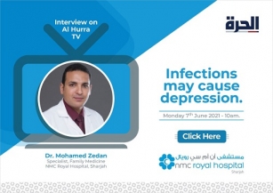 Dr. Mohamed Zedan - Specialist, Family Medicine, NMC Royal Hospital Sharjah spoke at A Hura TV