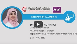 Al Arabia Live TV interview with Dr. Amani Al Manci, General Practitioner.