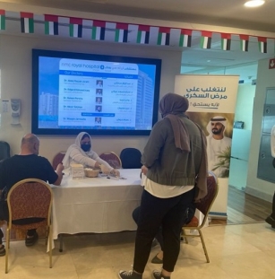 NMC Royal Hospital, Sharjah conducted a Diabetes Awareness Event on 18th September 2021.