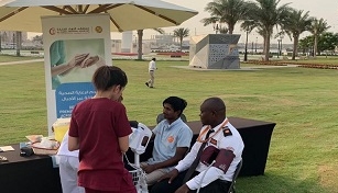 NMC Royal Hospital conducted health screening event at Flag Island, Sharjah in collaboration with SHUROOQ organization on Monday, 27th May 2019.