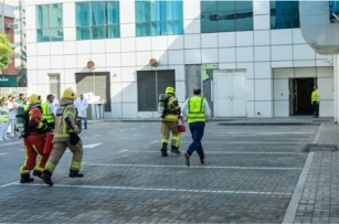 NMC Royal Hospital Sharjah conducted Code Red Drill