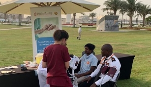 NMC Royal Hospital conducted health screening event at Flag Island, Sharjah in collaboration with SHUROOQ organization on Monday, 21st May 2019.