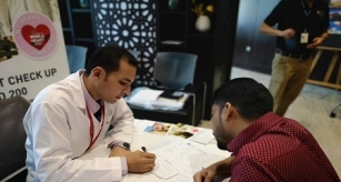 NMC Royal Hospital Sharjah conducted health screening & health talk at Petrofac, Sharjah Branch on 19th September 2019 