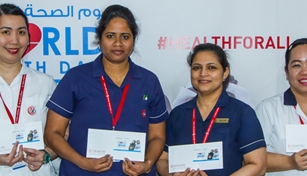 NMC Royal Hospital Sharjah celebrated World Health Day in a special way