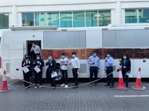 NMC Royal Hospital Sharjah in association with Sharjah Blood Transfusion and Research Center (MOH) conducted a Blood Donation Campaign on 15/03/2021