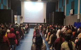 NMC Royal Hospital Sharjah conducted Breast cancer awareness event at GEMS Our Own English High School, Sharjah on Thursday 28th October 2021.
