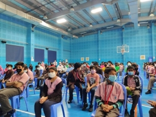NMC Royal HospitalSharjah conducted Breast cancer awareness event at Indian Acadmey, Dubai on Monday 25th October 2021.
