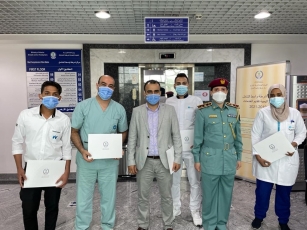 NMC Royal Hospital, Sharjah conducted a health screening campaign at Sharjah Police on 31st  March 2021