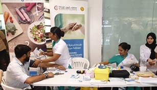 NMC Royal Hospital conducted health screening in collaboration with NMC Sunny Medical Center in Sharjah Co-operative Society, Al Qarrain on 25th May 2019.