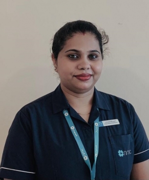Ms. Anju Balachandran, a COVID ward head nurse at the NMC Royal Hospital, Sharjah was covered in the Khaleej Times on International Nursing Day