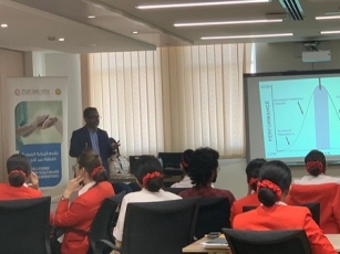 NMC Royal Hospital Sharjah conducted a Stress Management Workshop for Air Arabia HQ on 19th Sep 2019