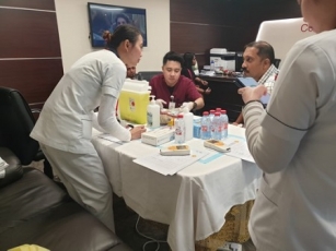 NMC Royal Hospital Sharjah conducted a health screening program at UAE Exchange - Rolla Branch, on 9th  September 2019.