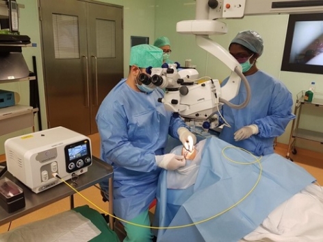 First MicroPulse-Laser for managment of Glaucoma in NMC Royal Hospital by Dr Ahmed Shabana, Specialist Ophthalmology